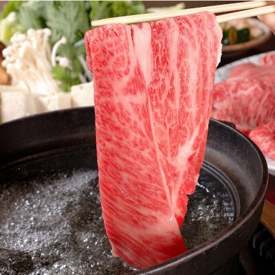 【2027年6月以降順次発送】松阪牛 しゃぶしゃぶ ( ロース ・ 肩ロース )500g　SS146