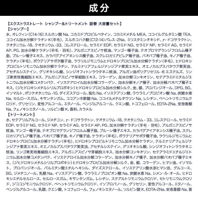 ダイアン エクストラストレート シャンプー+トリートメント 詰替 大容量|19_ntl-080201