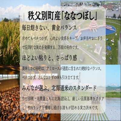 【新米予約受付中】令和8年産ななつぼし定期便40kg(隔月10kg×4回)【R8UB-01】