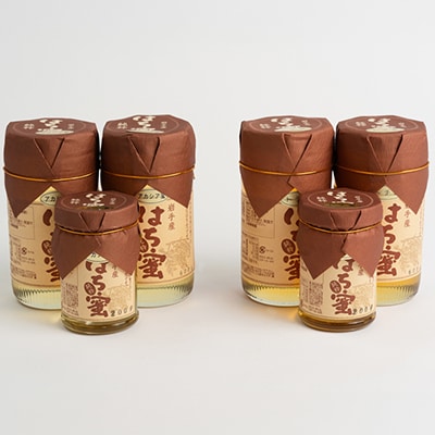 天然ハチミツ2種類6個セット(アカシア600g×2、200g×1、トチ600g×2、200g×1)