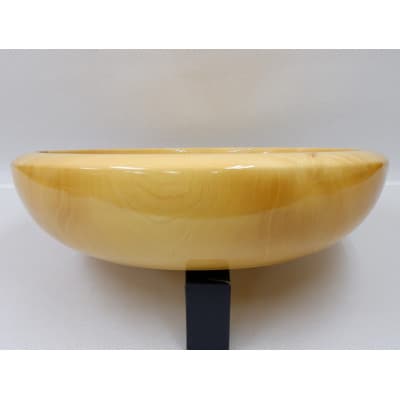 【さとふる限定】こね鉢　栃　直径60.5cm　岩手県産材を使用した逸品　岩手県　軽米町