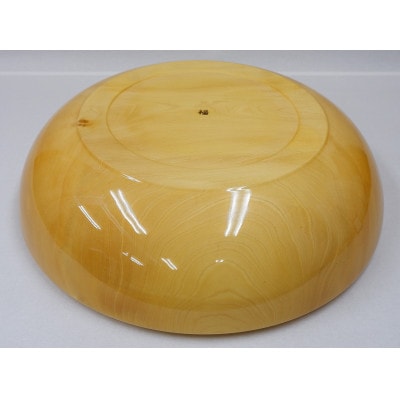 【さとふる限定】こね鉢　栃　直径60.5cm　岩手県産材を使用した逸品　岩手県　軽米町