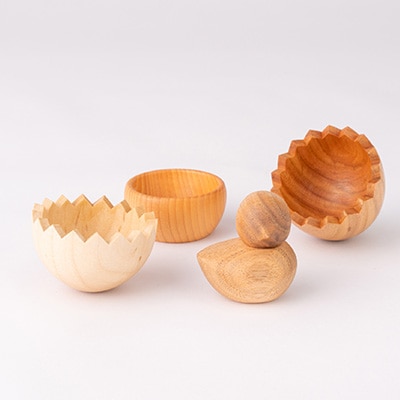 百木　卵とひよこ　桜&楓