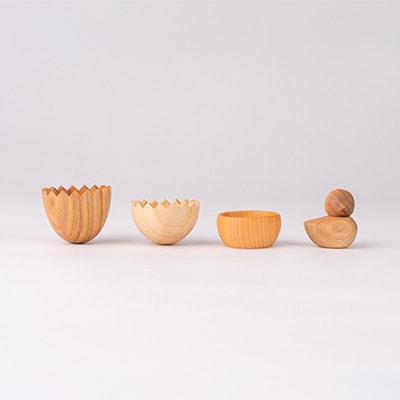 百木　卵とひよこ　桜&楓