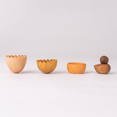 百木　卵とひよこ　オノオレカンバ&桑