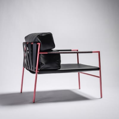 【Ritzwell】IBIZA FORTE　EASY CHAIRレザー [AYG016]