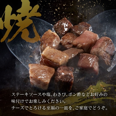 宮崎県産 黒毛和牛 サイコロステーキ 600g