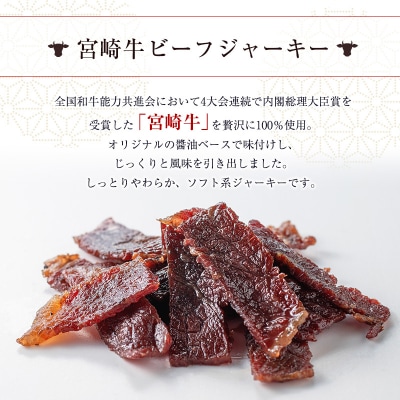 宮崎牛 ビーフジャーキー 10袋 (30g×10袋) おつまみ 宮崎県産