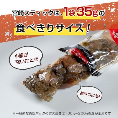 宮崎スティック 鶏の炭火焼 40本 地鶏 おつまみ
