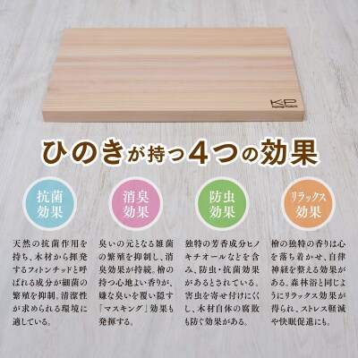 和の逸品 | 檜のまな板(35×20×2cm)1枚 抗菌作用 ひのき ヒノキ 調理器具 キッチン用品