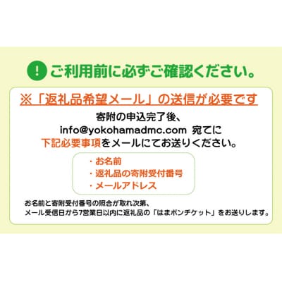 はまポンふるさと納税チケット3000円分(1000円×3枚)