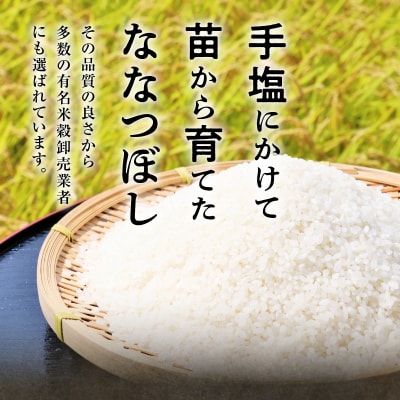【新米予約】令和8年産 雨竜産 ななつぼし 精米 2kg(2kg×1袋)【定期便全8回】