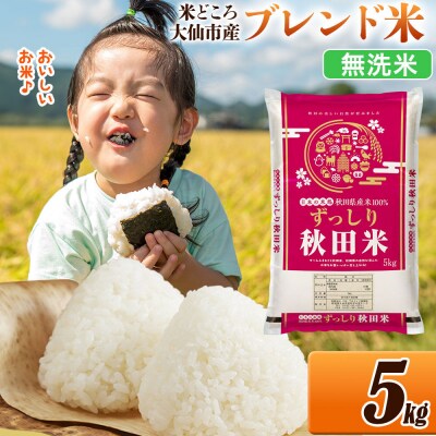 米   ブレンド米 令和7年産【無洗米】5kg|22_ssn-040501m_sf
