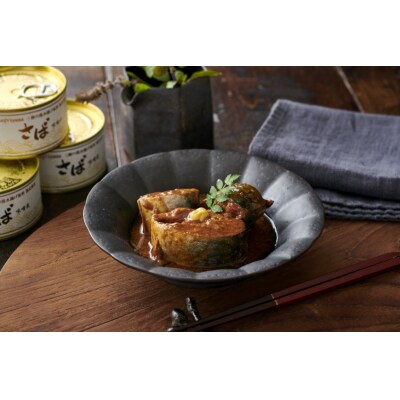 OceanPrincess 大ぶり鯖のさば缶 12缶 セット 味噌煮 [20565066]