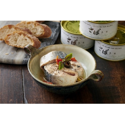 OceanPrincess 大ぶり鯖のさば缶 12缶 セット 水煮[モンマルシェ 20565067]