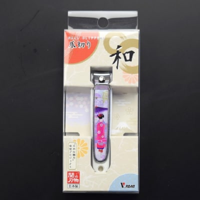 和製爪切り　Super　V-CUT　民芸　舞妓(VN1-83M-MK) つめきり