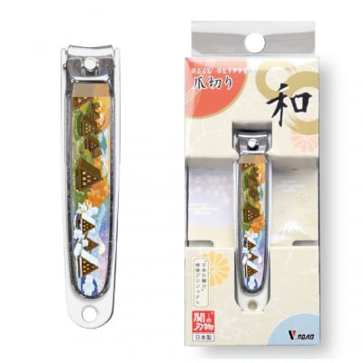 和製爪切り　Super　V-CUT　景観　合掌造り(VN1-83K-GD)