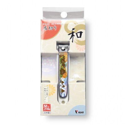 和製爪切り　Super　V-CUT　景観　合掌造り(VN1-83K-GD)