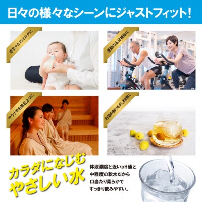 【2ケース】富士山の天然水500mlラベルレス×48本入