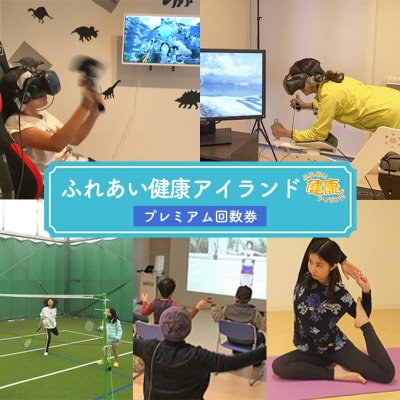 チケット ふれあい健康アイランド プレミアム 回数 利用券[NO5765-0915]