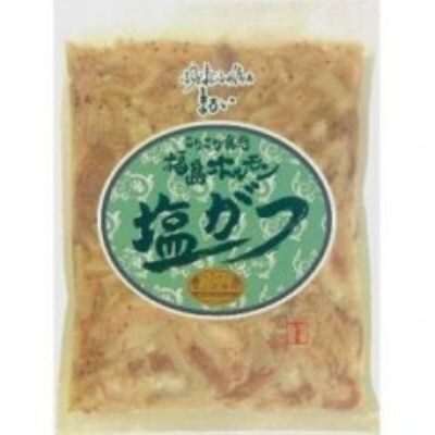 【9月30日掲載終了】ふくしまご当地!福島ホルモン塩がつ麓山高原豚使用【10パック入】No.1249