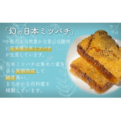 《石川県小松市産》 純粋日本はちみつ 白山ひめみつ 280g