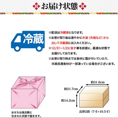 岡崎・味ま野監修 超高級重 柳凰 約4～5人前|老舗料亭 本格おせち 贅沢 華やか 人気おせち 