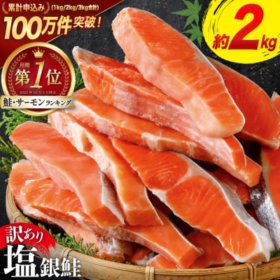 訳あり 鮭 切身 約2kg [宮城東洋 宮城県 気仙沼市 20564991] サーモン