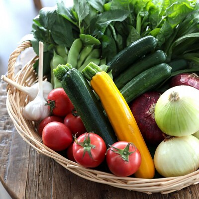 【定期便】新鮮野菜 5~8種類×6ヶ月 産直施設「あっでば」直送【10月中旬発送】