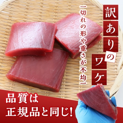 マグロ 赤身 訳あり 刺身 ミナミマグロ 天身 約500g(a10-1078)