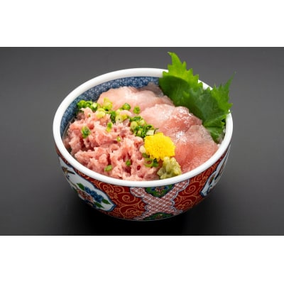 刺身用ビンチョウまぐろとまぐろたたき2種盛り約1kg(a12-322)