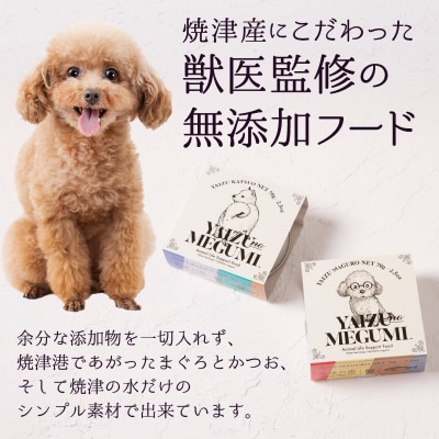 ペット フード 犬 焼津の恵 70g缶 鰹 鮪 計10缶 無添加(a10-947)