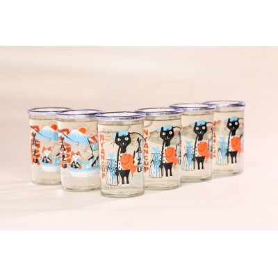 2025年2月以降配送 にゃんカップ180ml 焼津 純米吟醸6本セット 日本酒(a10-988)