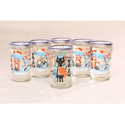 2025年2月以降配送 にゃんカップ180ml 焼津 純米吟醸6本セット 日本酒(a10-988)