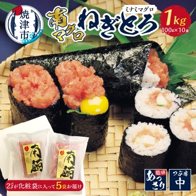 南マグロねぎとろ1kg＜10人前＞(a30-282)