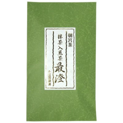 老舗茶舗千紀園の焼き菓子6種21個詰合せと抹茶入り朝宮茶煎茶「最澄」