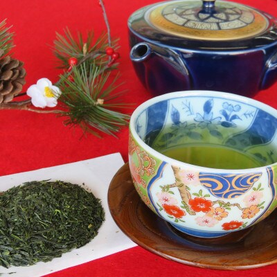 千紀園の新春大福茶と近江煎茶「凌雲」