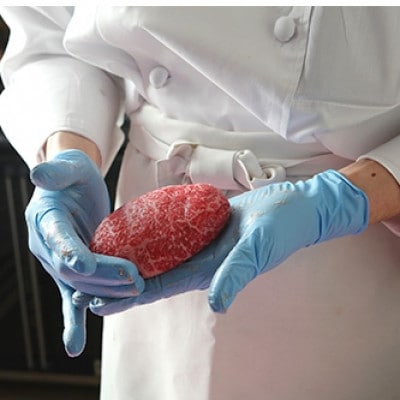 【毎月定期便】【近江スエヒロ本店】　しゃぶしゃぶ肉巻き近江牛ハンバーグ150g 3個セット全2回