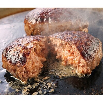 【2ヵ月毎定期便】【近江スエヒロ本店】　しゃぶしゃぶ肉巻き近江牛ハンバーグ150g 3個セット全6回