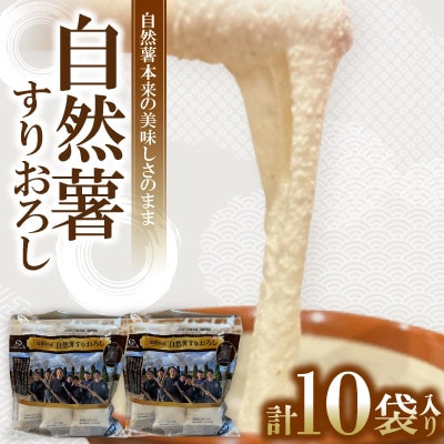 自然薯 すりおろし 冷凍 50g×10パック