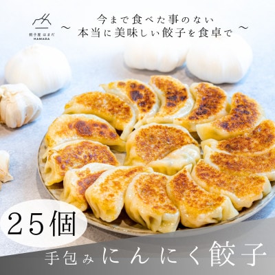 手包みにんにく餃子　25個入り