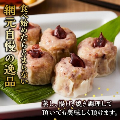 化粧箱入り!イカ屋が作ったイカたっぷり焼売セット(計24個・8個入×3セット)