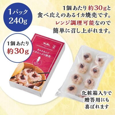 化粧箱入り!イカ屋が作ったイカたっぷり焼売セット(計24個・8個入×3セット)