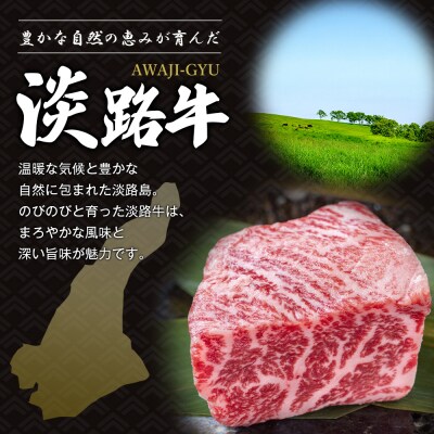 淡路牛ロース ミニステーキ400g(約100g×4枚)　ao05727
