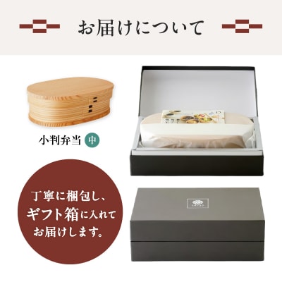 【大館曲げわっぱ】小判弁当(中)