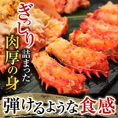 【北海道根室産】花咲かに500g前後～650g前後×2尾 A-70054