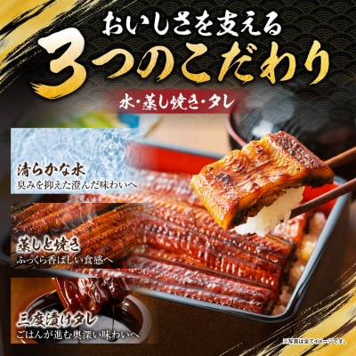 健やか鰻 国産うなぎ蒲焼(無頭)6尾(計930g以上)