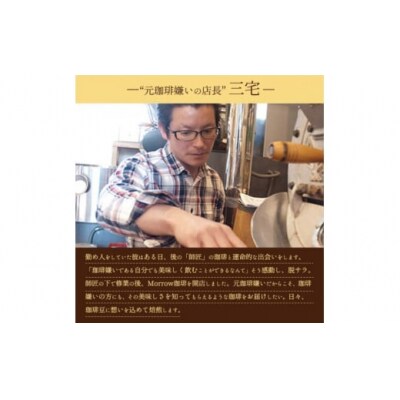 コーヒー 定期便 12ヶ月 Morrow珈琲 100g×2種 豆[No5354-0231]