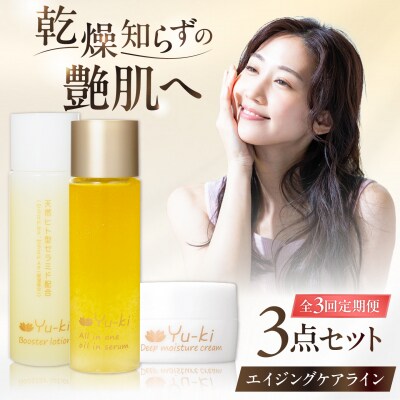 【全3回定期便】エイジングケアライン 3点セット[AHJ032]