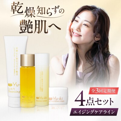 【全3回定期便】エイジングケアライン 4点セット[AHJ035]